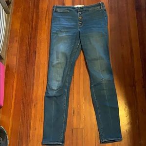 Abercrombie & Fitch High Rise Skinny Jeans
